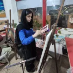 تمرین بازیگری در آموزشگاه هنرهفتم شیراز